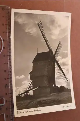 tolle alte Karte - Windmühle Cuxhaven Döse  30-40er Jahre ?