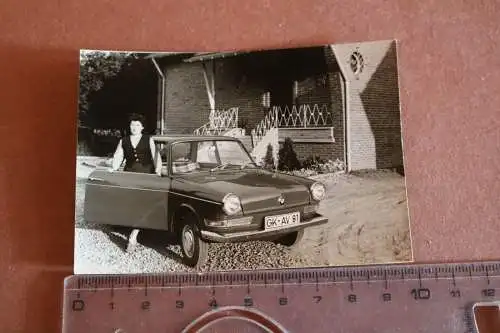 tolles altes Foto - Oldtimer BMW 700   1961 aufgenommen