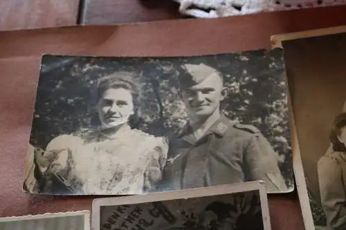 sechs tolle alte Fotos eines Piloten ? KG General Wever , Karte aus Athen 1942
