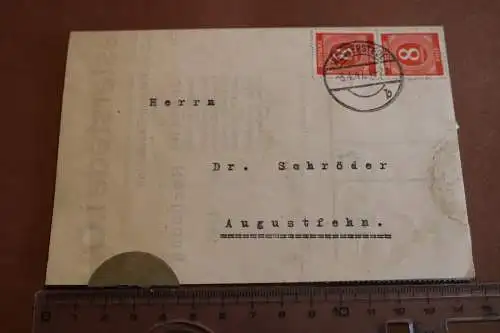 alte Rechnung der Firma Ziese in Westerstede  1947