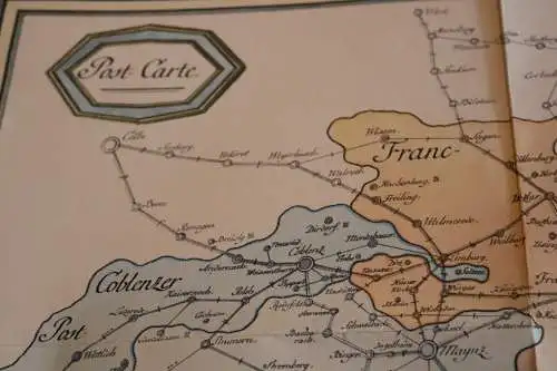 Nachdruck Post-Districte in Deutschland 