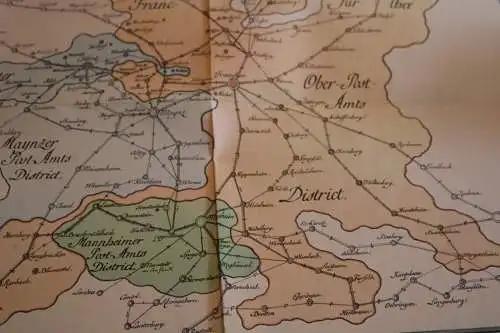 Nachdruck Post-Districte in Deutschland 