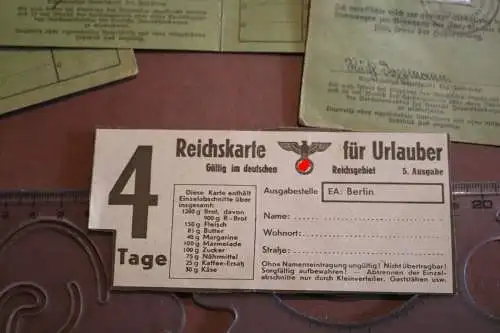 drei tolle alte Bleibeausweise für Jugendherbergen 1935/36