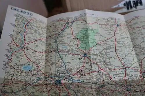 alte Aral  Landkarte Blatt 3 -  Braunschweig - Magdeburg - Alter ???