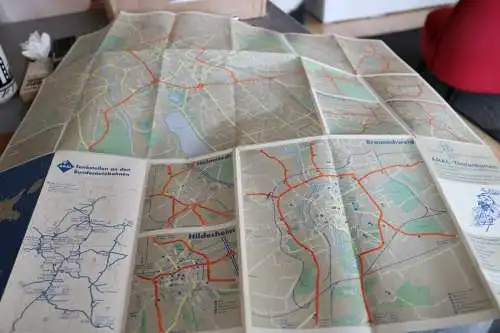 alte Aral  Landkarte Blatt 3 -  Braunschweig - Magdeburg - Alter ???