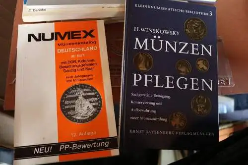 Konvolut Münzkataloge, Auktionskataloge Münzen 