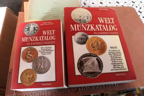 Konvolut Münzkataloge, Auktionskataloge Münzen 