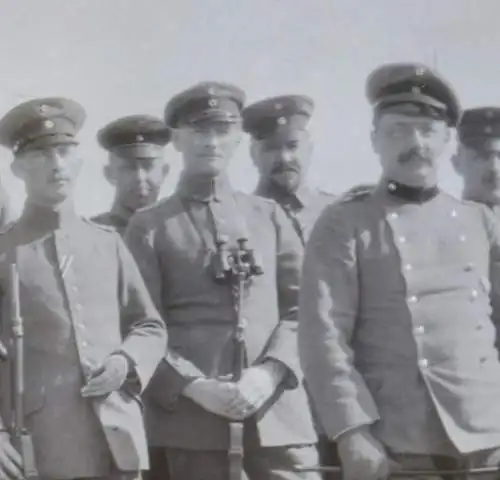 fünf alte Negative - Soldaten , Fernglas, Bahnhof, zerstörte Gebäude, Ort ???