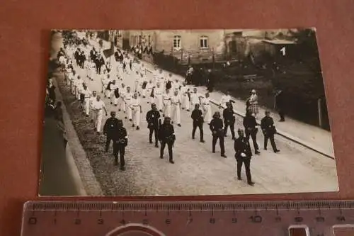 tolles altes Foto - Oberlungwitz - Parade Sportler ?? 1910-30 ??
