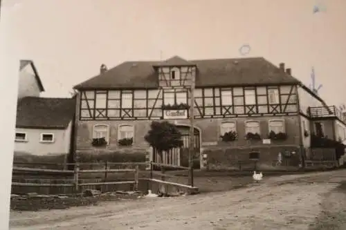 tolle alte Karte Gasthaus und Sommerfrische Paska - Thüringen 1956
