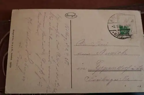 tolle alte Karte Kolberg - Brandung an der Waldenfelsschanze 1925