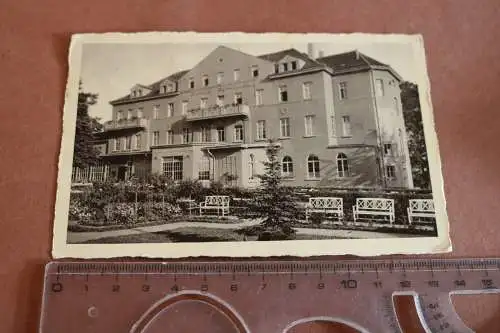 tolle alte Karte - Bad Lausick Hermannsbad Kurhotel - Sondermarke  1933