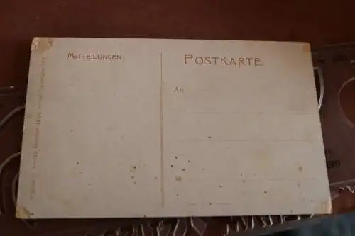 tolle alte Karte - Kinderheilstätte Charlottenhall - Solbad Salzungen 1900-1920?