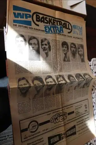 alte Zeitung -  WP Basketball Extra -  Mai 1975