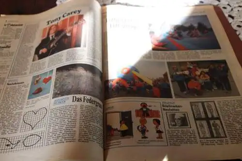 drei alte Zeitungen - Trommel - für Thälmannpioniere und Schüler  1989