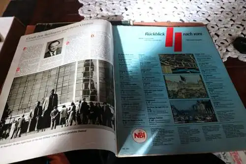 zwei alte Zeitschriften - Neue Berliner Illustrierte - Sonderheft 750 Jahre Berl