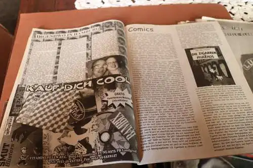 fünf alte Zeitschriften Stay Wild  - Punkrock - 90er Jahre ???