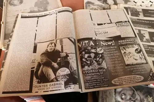 fünf alte Zeitschriften Stay Wild  - Punkrock - 90er Jahre ???