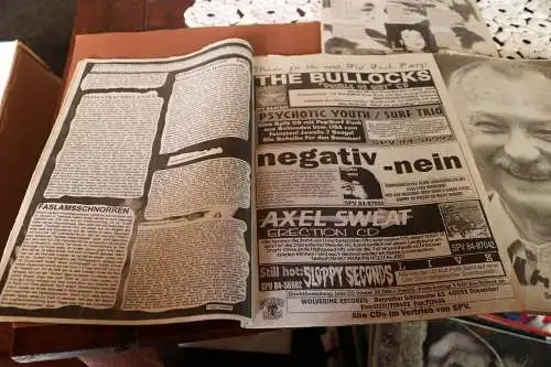 fünf alte Zeitschriften Stay Wild  - Punkrock - 90er Jahre ???