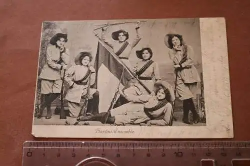 Tolle alte Fotokarte Gruppe Frauen - Hartini-Ensemble 1900-1920 ??