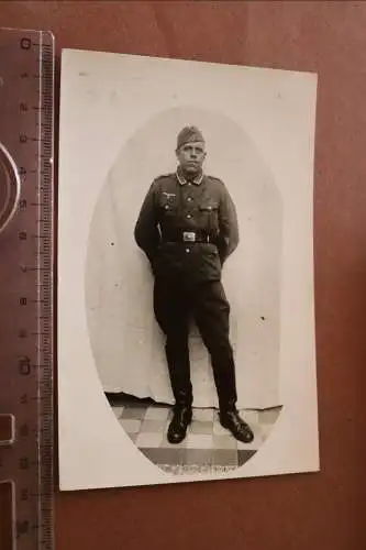 drei alte Fotos - Portraits eines Soldaten - Rendsburg 