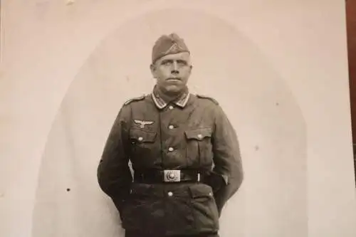 drei alte Fotos - Portraits eines Soldaten - Rendsburg