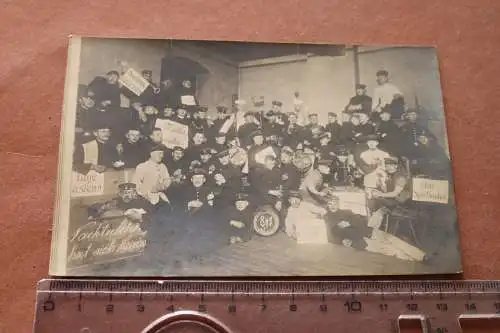 tolles altes Foto - Gruppe Soldaten Reserve 1909/11 - Ort ???