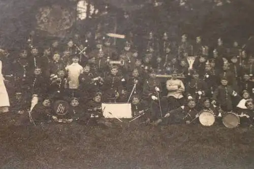 tolles altes Foto - Gruppe Soldaten Reservisten 12. Inf.Regt. M&K ?  Freiberg iS