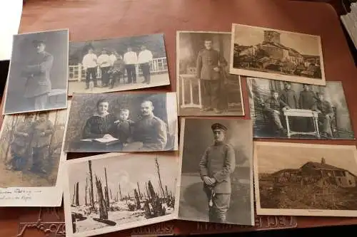 164 alte Fotos und Karten Soldaten, Gruppen, Portraits usw . vers. Einheiten