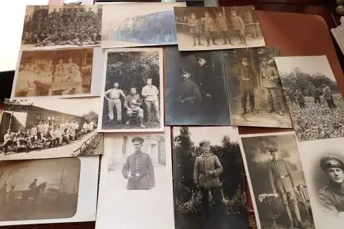 164 alte Fotos und Karten Soldaten, Gruppen, Portraits usw . vers. Einheiten