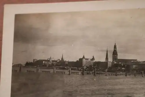 tolles altes Foto - Ansicht Stadt Riga - 1910-30 ???