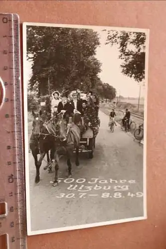 tolles altes  Foto  Festumzug 500 Jahre Ulzburg 1949 ?