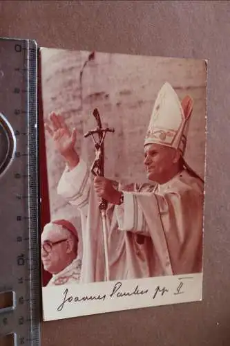 altes Foto - Papst Johannes Paul II in Warnawa  ??? 1979