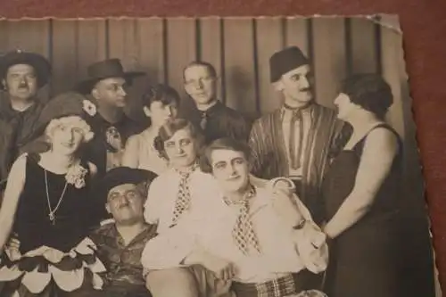 tolles altes  Foto - Gruppe Schauspieler - Deutsches Theater München - 1927