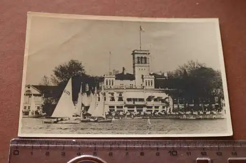 tolles altes Foto  Hamburg Uhlenhorst - Segelboote