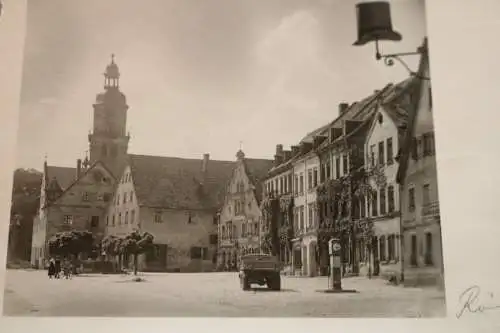 tolle alte Fotokarte - Ansicht Altdorf bei Nürnberg  1952