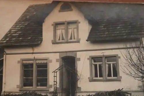 tolles altes Foto  Familie vor ihrem Haus - Unterschefflenz  ? 1915