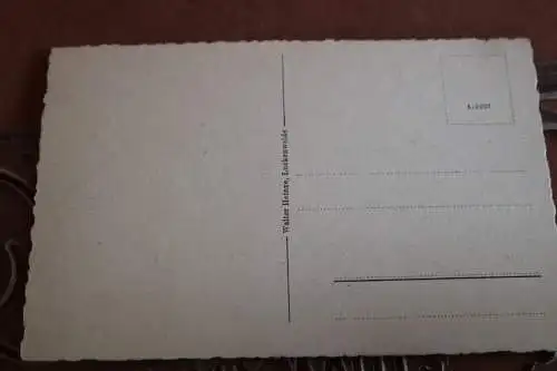 tolle alte Karte -  Schule  Luckenwalde 30-50er Jahre ?