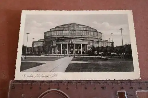 tolle alte Karte -  Breslau - Jahrhunderthalle 1939