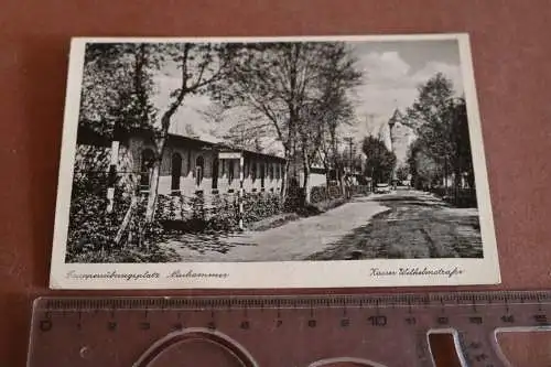 tolle alte Karte - Truppenübungsplatz Neuhammer Kaiser Wilhelmstr. 1938