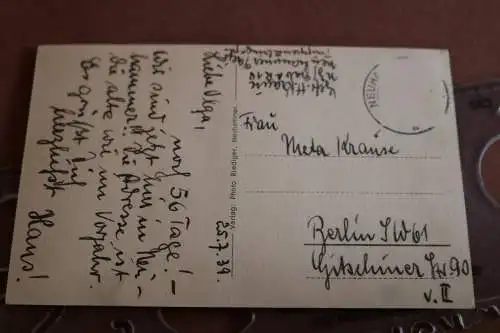 tolle alte Karte - Truppenübungsplatz Neuhammer Lagereingang 1939