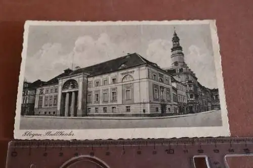 tolle alte Karte -  Glogau  Stadttheater 1938