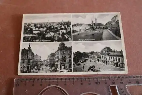 Tolle alte Karte -  Ansichten St. Pölten, Niederdonau  30-40er Jahre