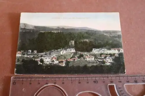 Tolle alte Karte -  Ansicht Schierke im Harz  1907
