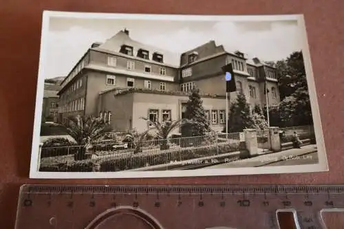 tolle alte Karte -  Königswinter Reichsschulungsburg 30-40er Jahre