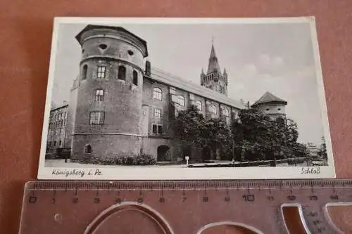 tolle alte Karte -  Königsberg i Pr.  Ansicht vom Schloß 1942