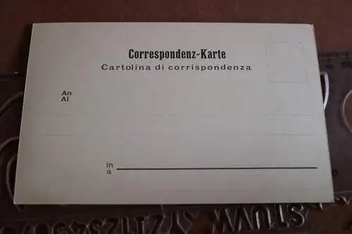 tolle alte Karte -  Monte Christallo mit dem Dürrensee 1902