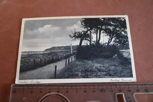 Tolle alte Karte -  Ostseebad Misdroy  Quistrop-Promenade 40er Jahre