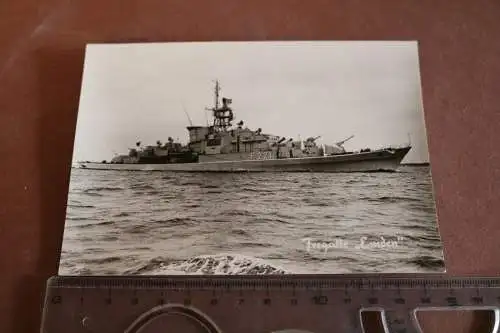 Tolle alte Karte -  Bundesmarine Fregatte Emden - 60-70er Jahre ?