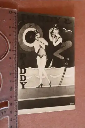 tolle alte Karte - Artisten - Variete ?  Zirkus ?  Paddy e Paddy `?? 